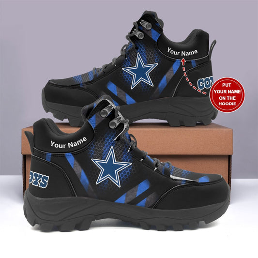 Dallas Cowboys Hiking Personalized Shoes 14