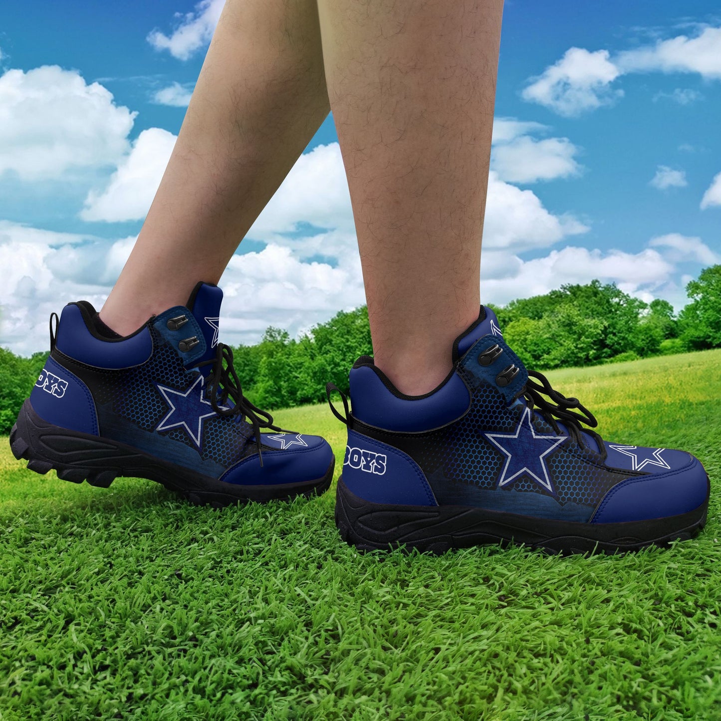 Dallas Cowboys Hiking Shoes 16
