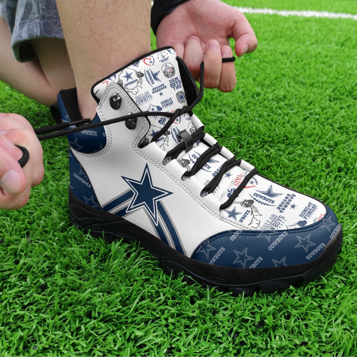 Dallas Cowboys Hiking Shoes 31