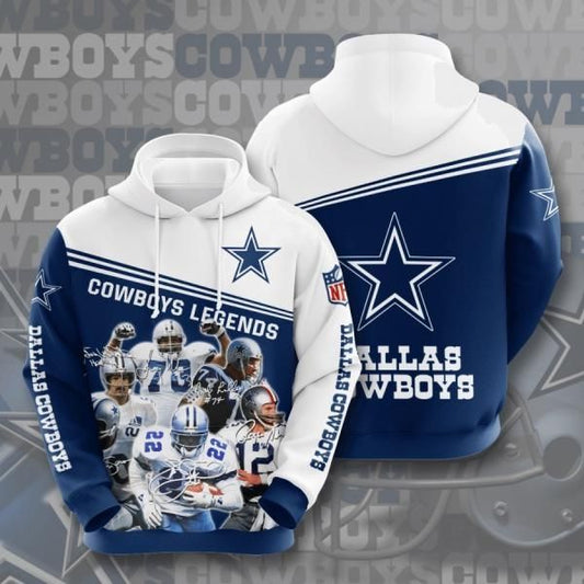 Dallas Cowboys Hoodie 3d Full Printed 3008