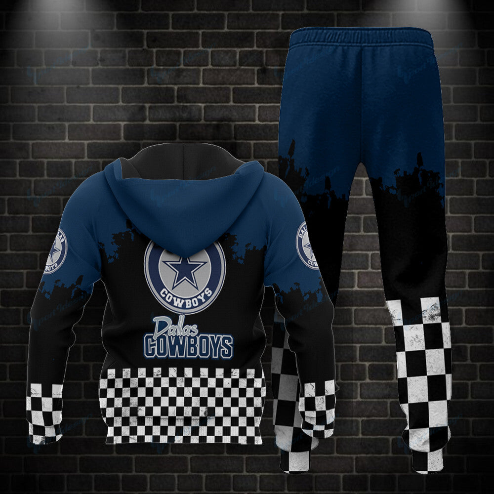 Dallas Cowboys Hoodie and Jogger Set BG875