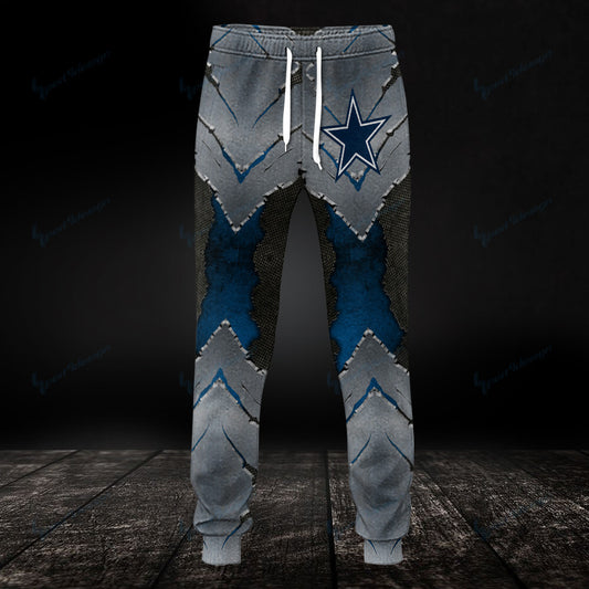 Dallas Cowboys Hoodie and Jogger Set Hoodie BG854