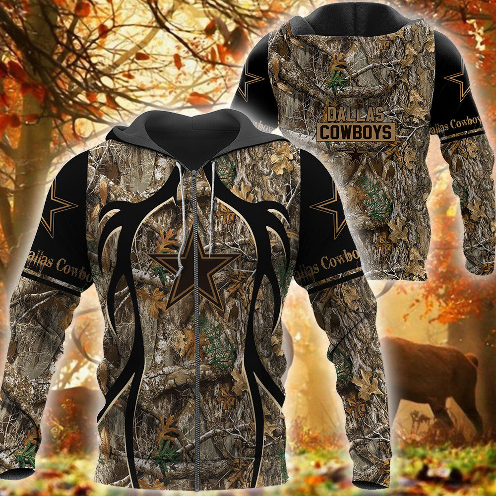 Dallas Cowboys Limited Edition All Over Print Hoodie Sweatshirt Zip Hoodie T shirt Unisex 889