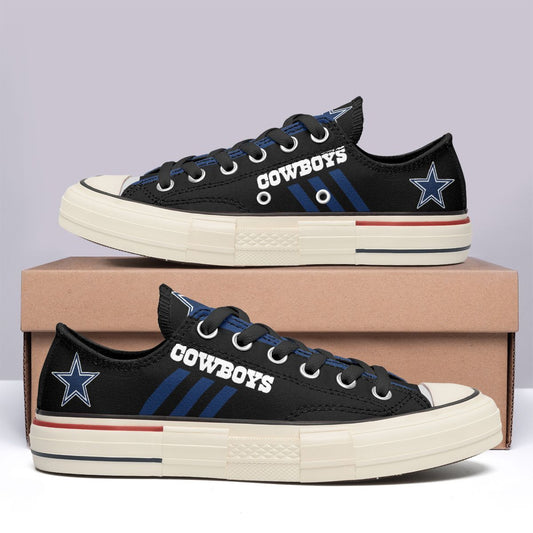 Dallas Cowboys New Low Top Canvas Shoes 19