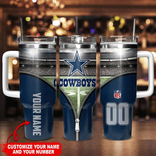 Dallas Cowboys Personalized Limited Edition Sport Fan Gift 40oz Tumbler AZC40OZT119