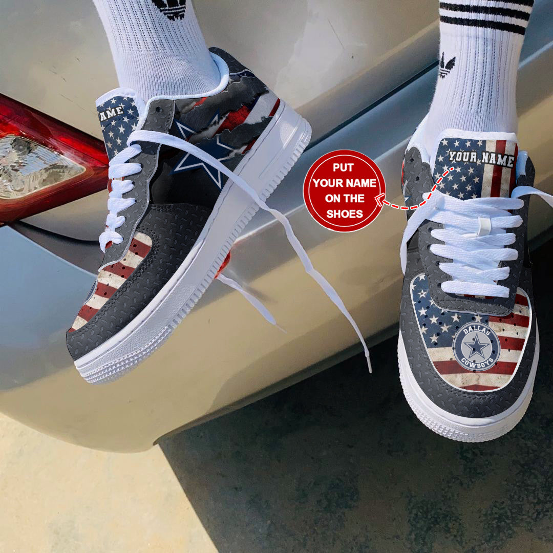 Dallas Cowboys Personalized AF1 Shoes BG167
