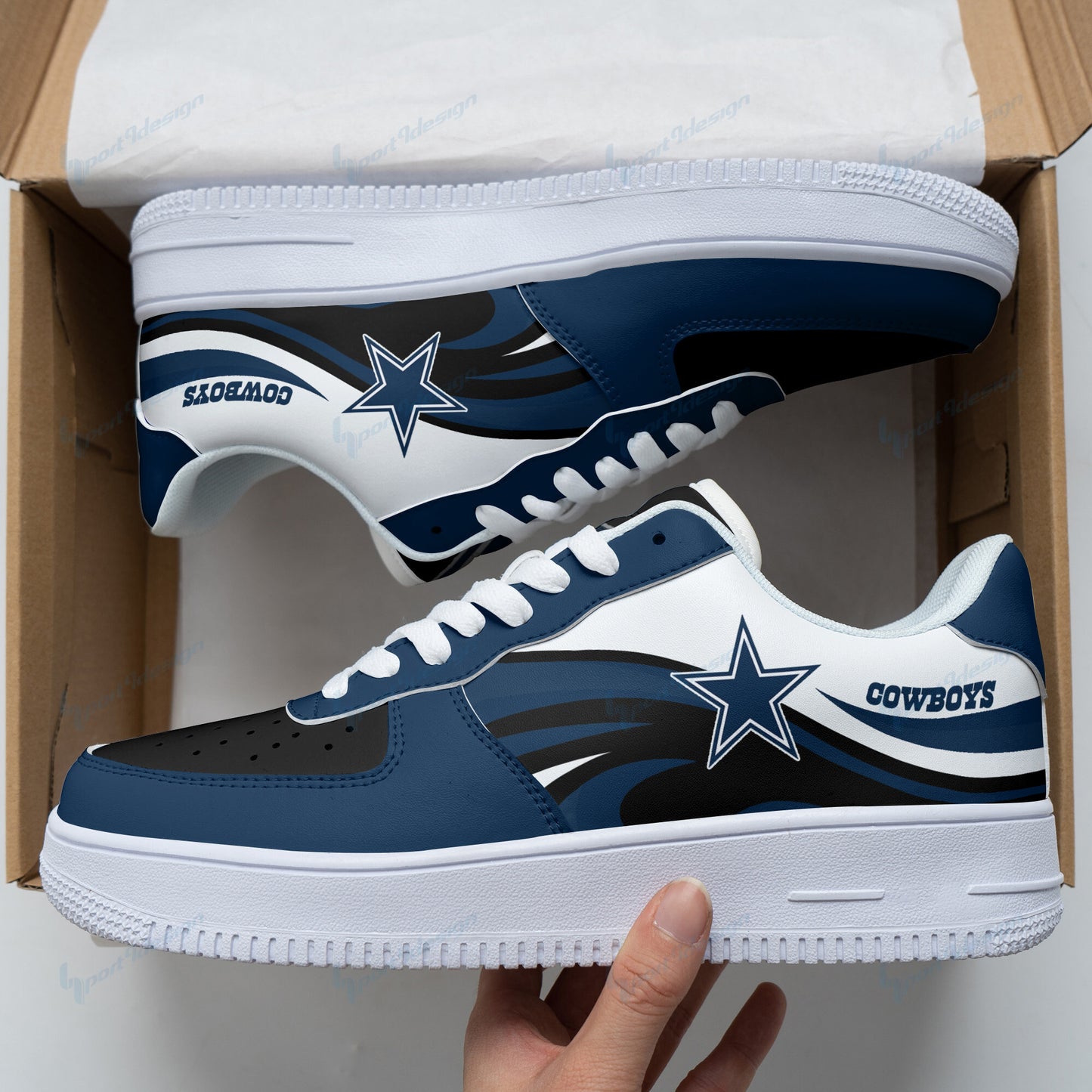 Dallas Cowboys Personalized AF1 Shoes BG99