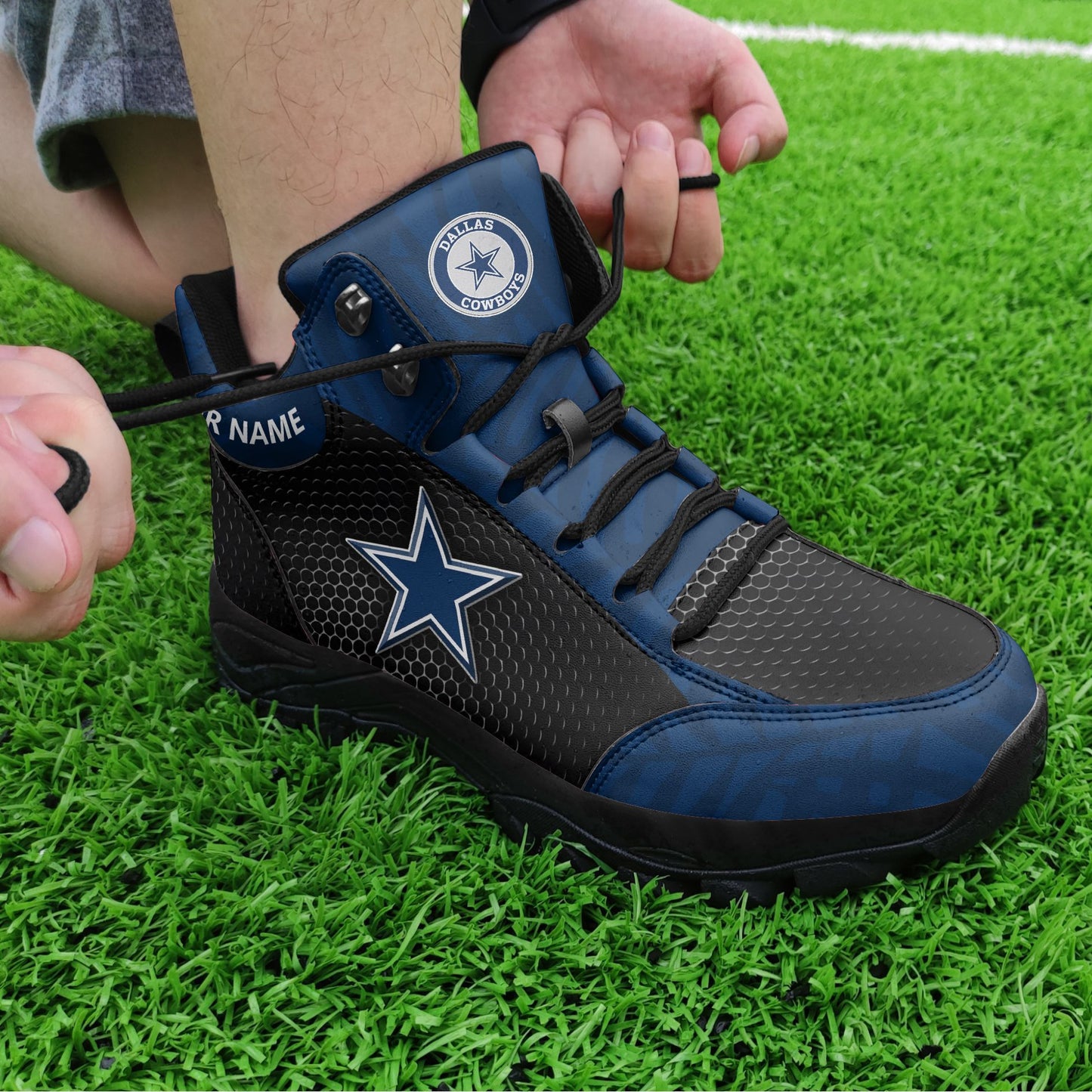 Dallas Cowboys Personalized Hiking Shoes 28