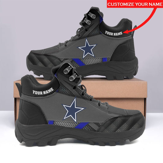 Dallas Cowboys Personalized Hiking Shoes 47