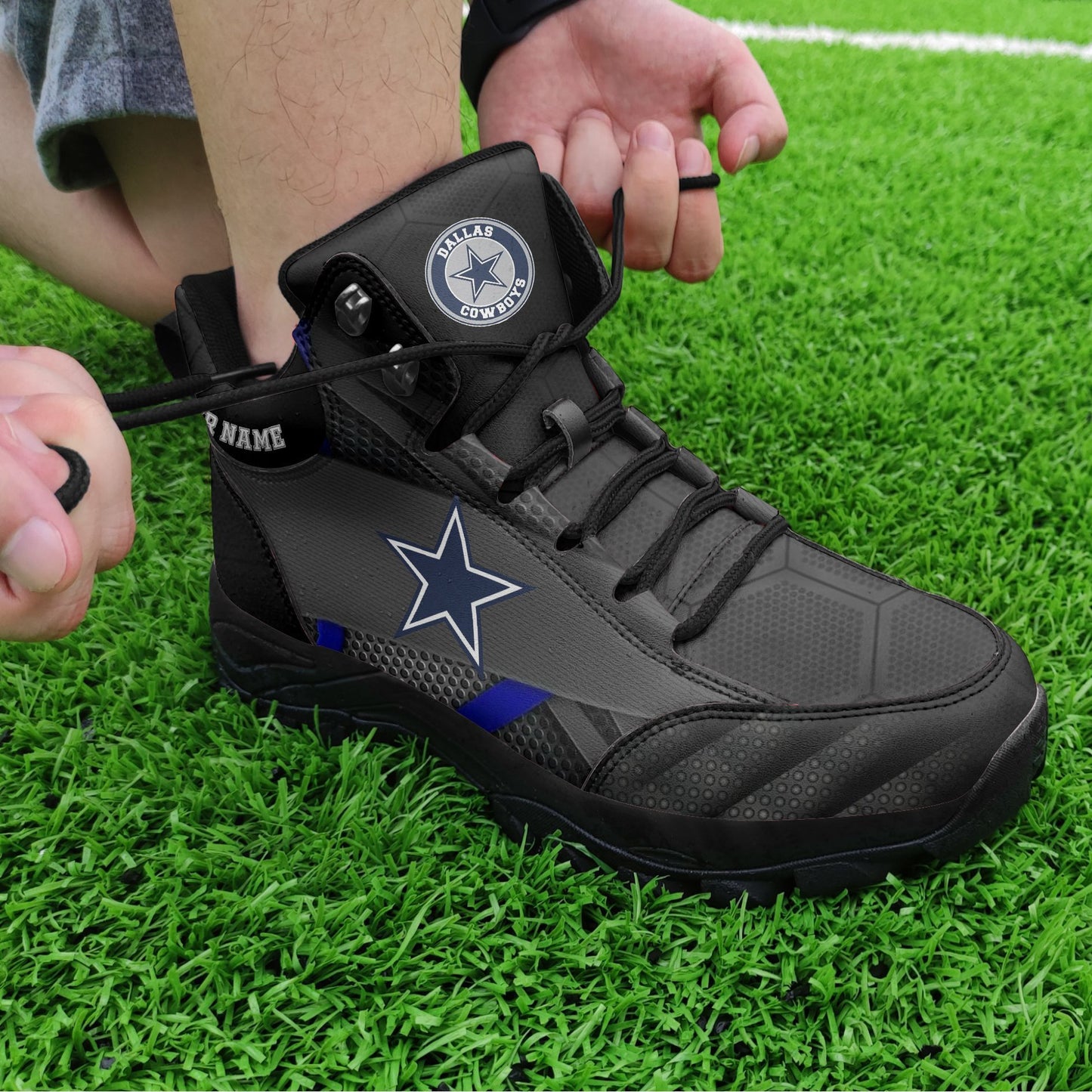 Dallas Cowboys Personalized Hiking Shoes 47