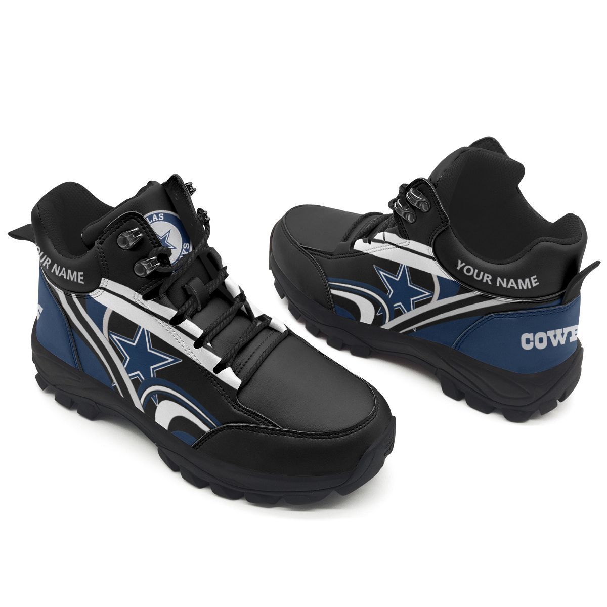 Dallas Cowboys Personalized Hiking Shoes 57