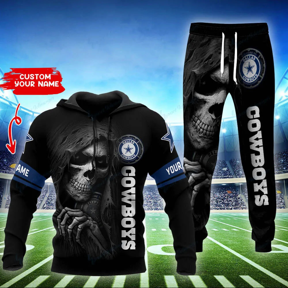 Dallas Cowboys Personalized Hoodie and Jogger Set BG838
