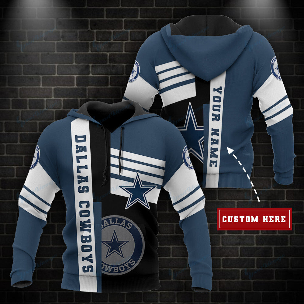 Dallas Cowboys Personalized Hoodie and Jogger Set BG867
