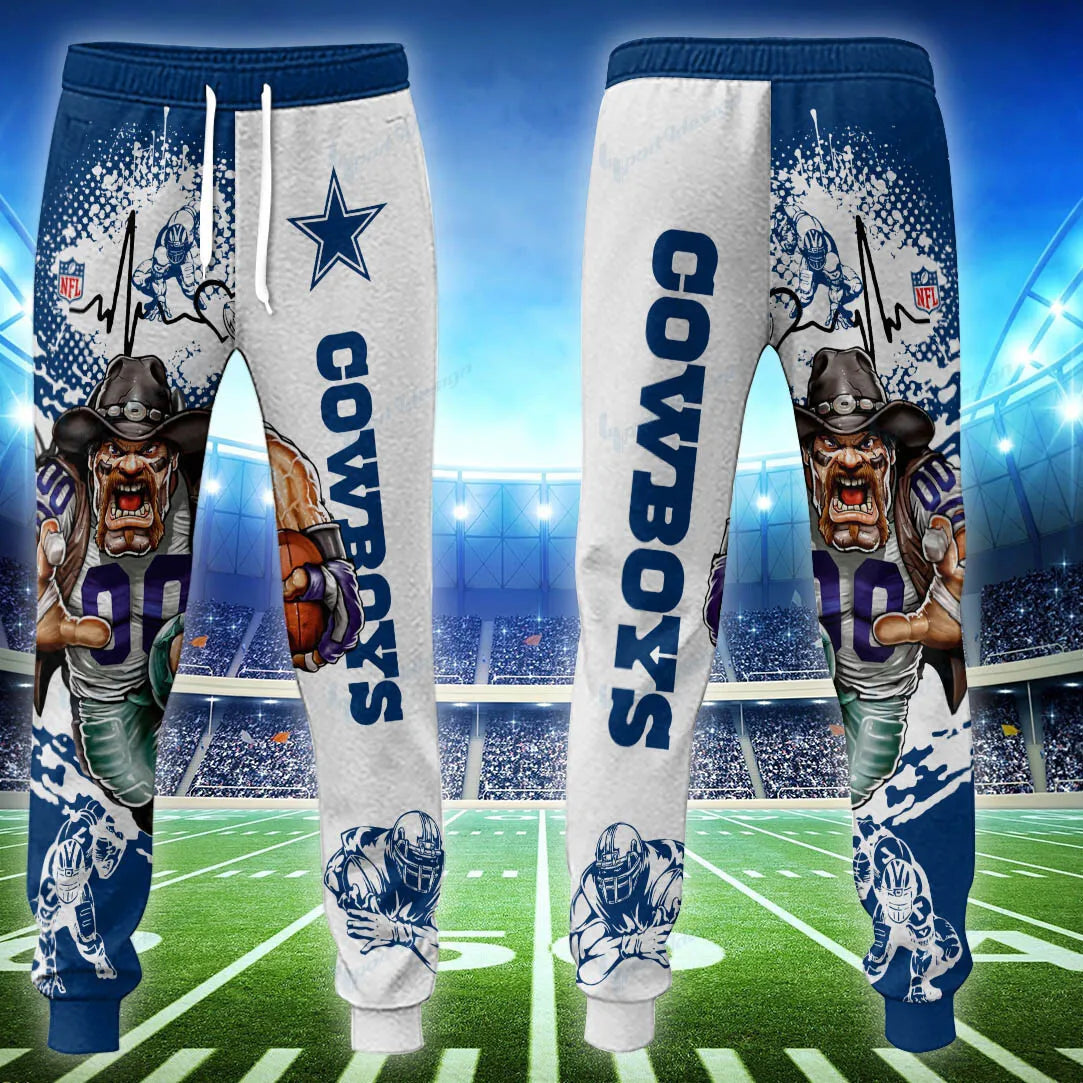 Dallas Cowboys Personalized Hoodie and Jogger Set Hoodie BG860