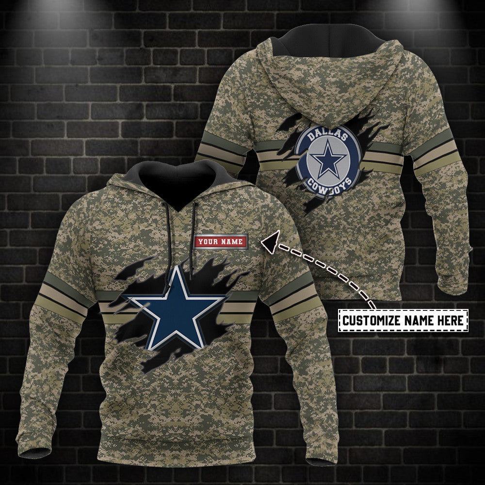 Dallas Cowboys Personalized Hoodie BB81