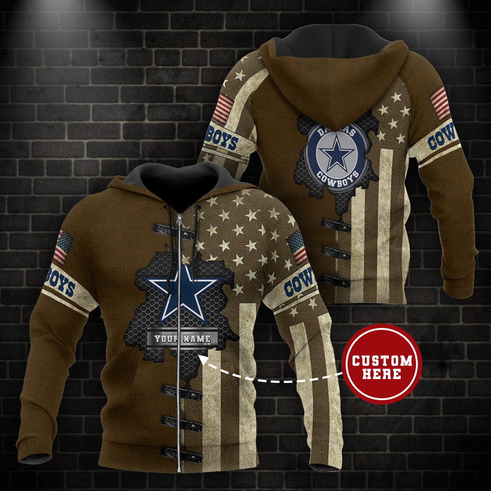Dallas Cowboys Personalized Hoodie BG956