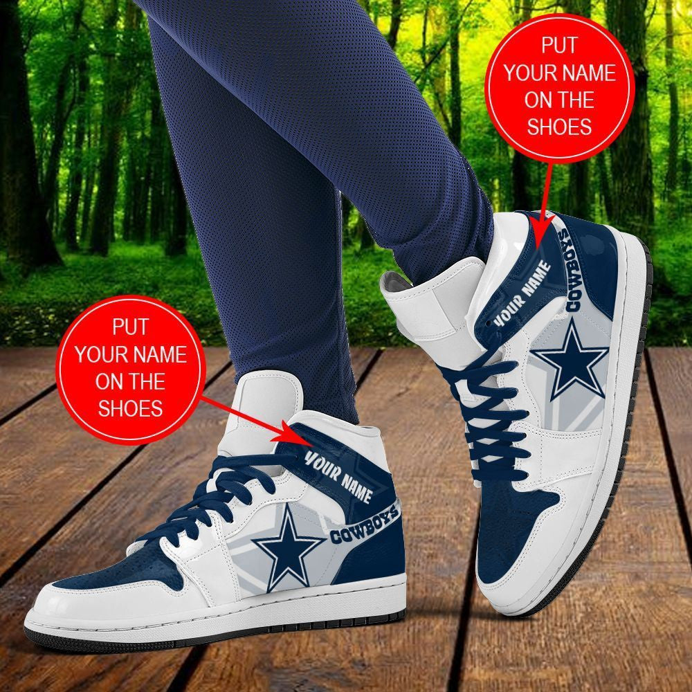 Dallas Cowboys Personalized Jshoes 069
