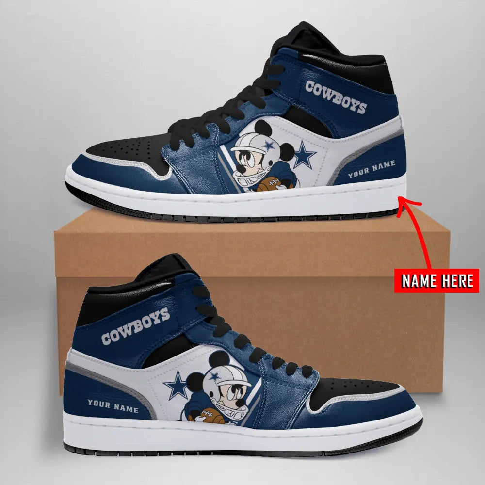 Dallas Cowboys Personalized JShoes BG004