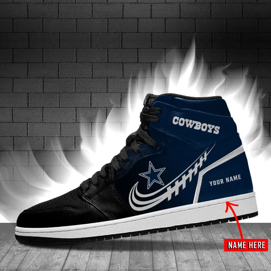 Dallas Cowboys Personalized JShoes BG006