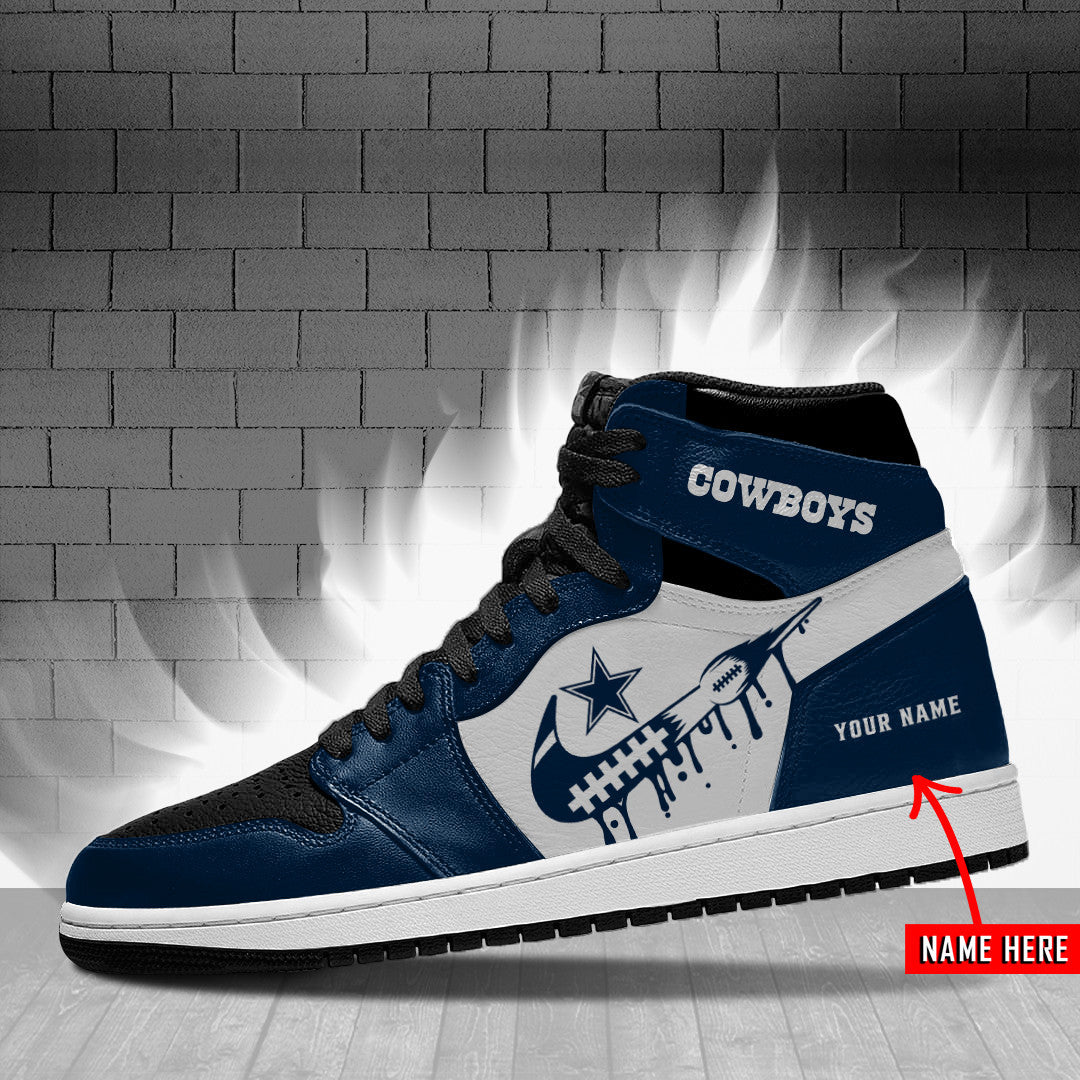 Dallas Cowboys Personalized JShoes BG012