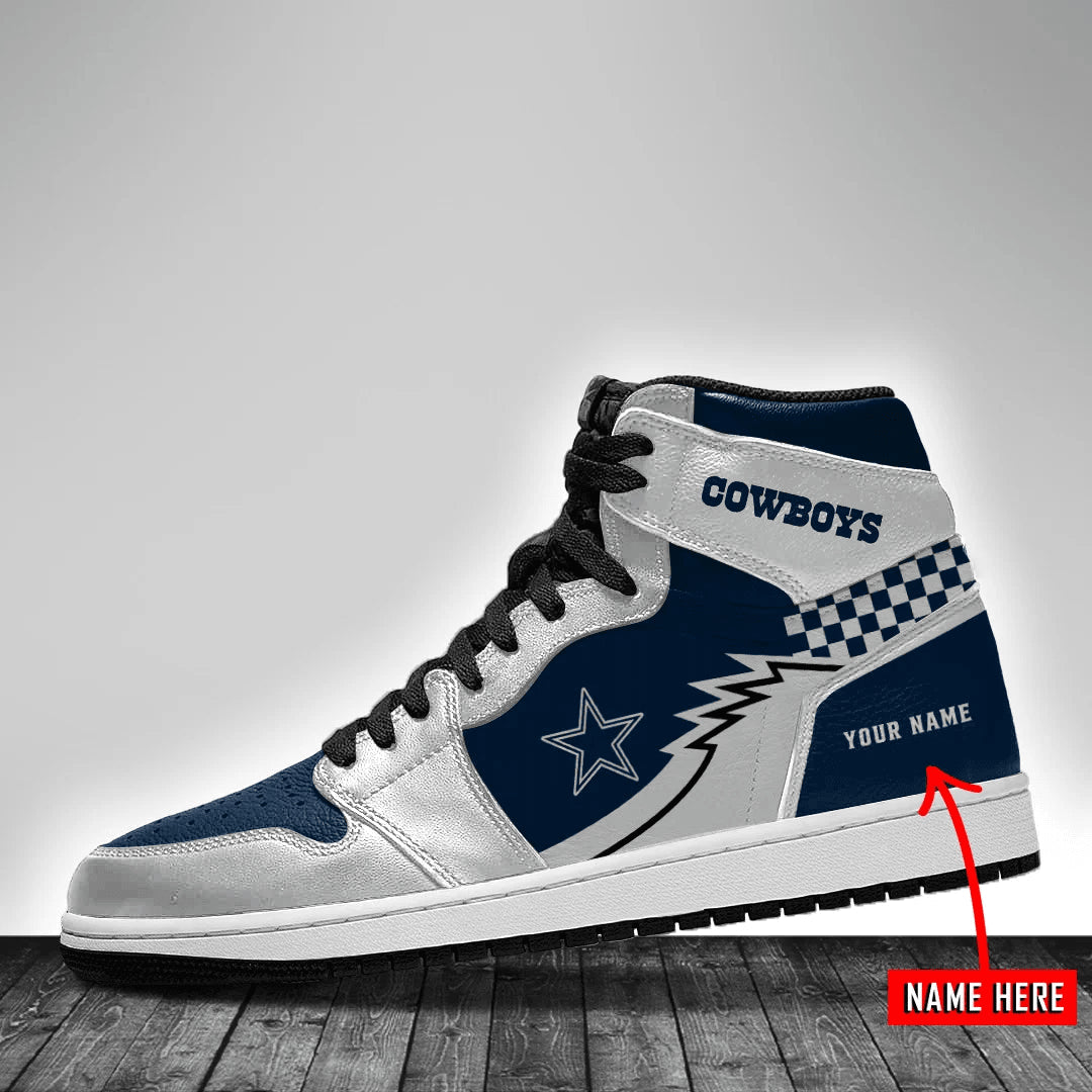 Dallas Cowboys Personalized JShoes BG016
