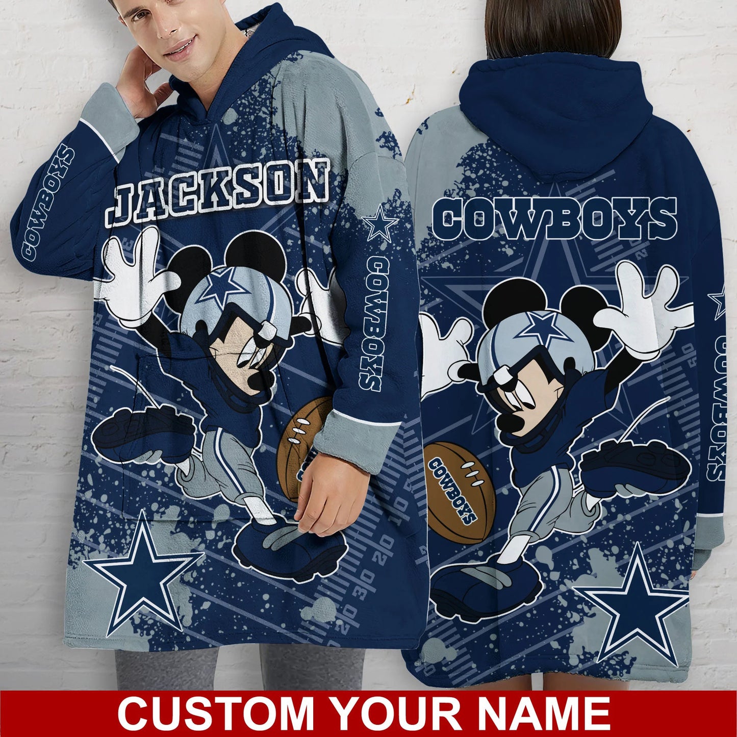 Dallas Cowboys Personalized Snug Hoodie BG21