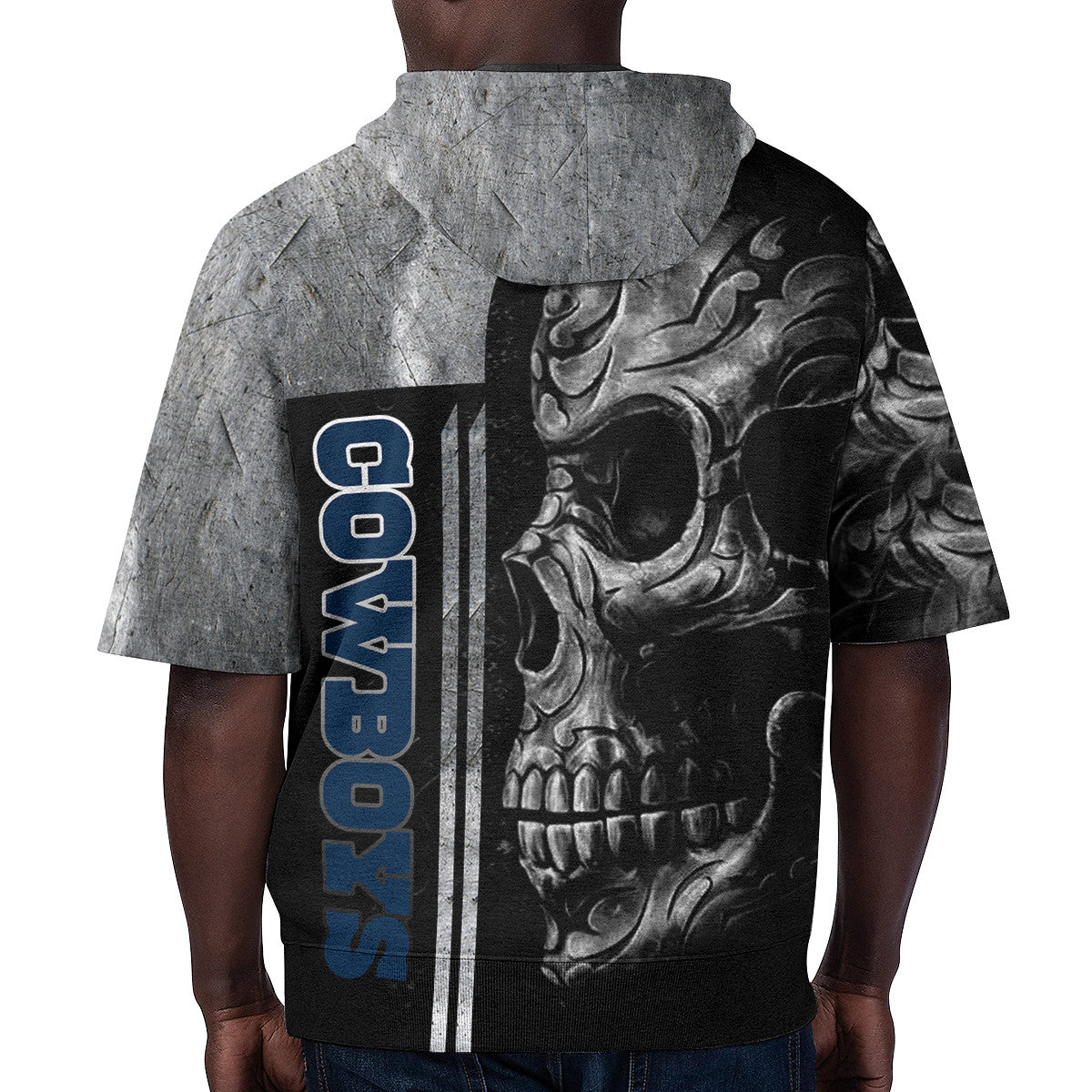 Dallas Cowboys Short Sleeve Hoodie BG33