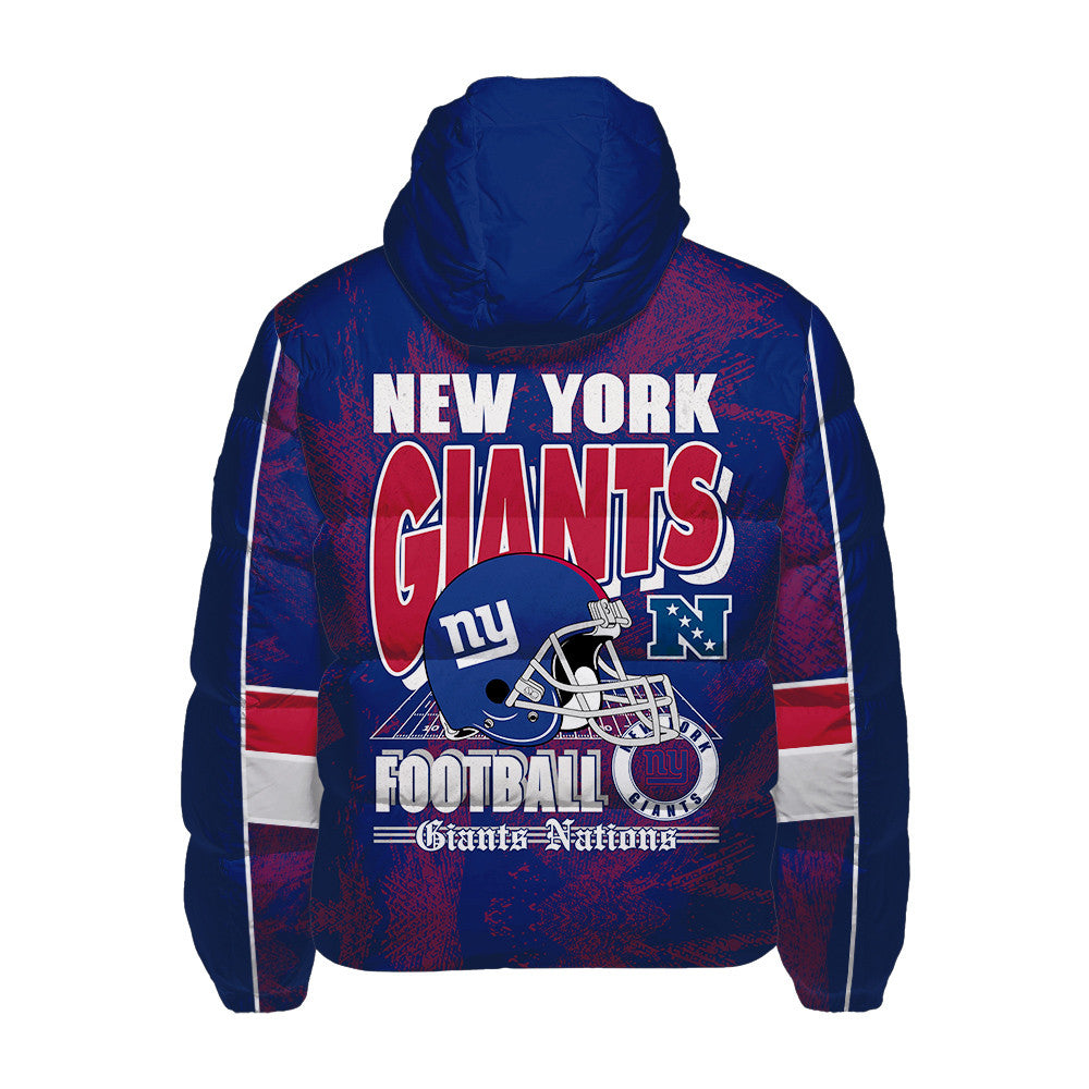 New York Giants CozyCloud Down Jacket AZBTDWJ000181