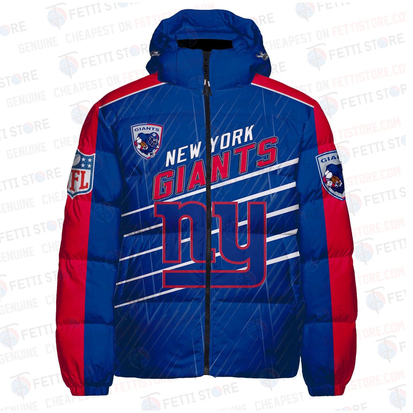 New York Giants CozyCloud Down Jacket AZBTDWJ000307