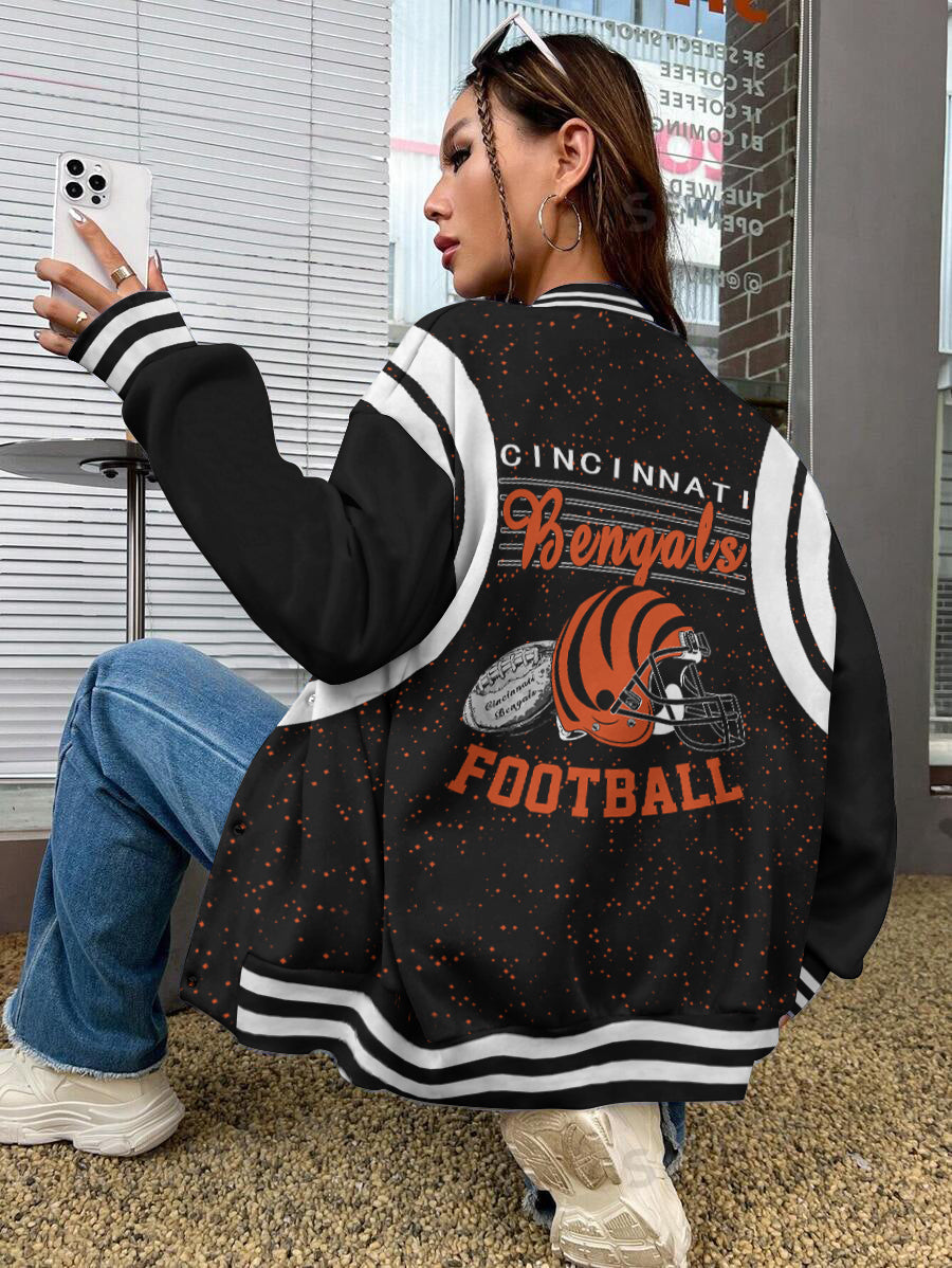 Cincinnati Bengals National Football League Varsity Jacket AZBTVJK000595