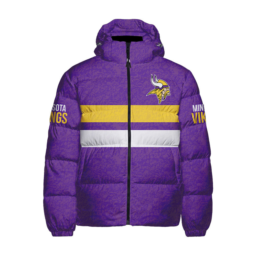 Minnesota Vikings CozyCloud Down Jacket AZBTDWJ000085