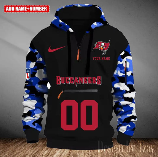 Tampa Bay Buccaneers Camouflage Hooded Sweatshirt HA30