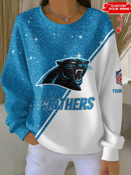 Carolina Panthers Women’s Knit Sweatshirt EM132