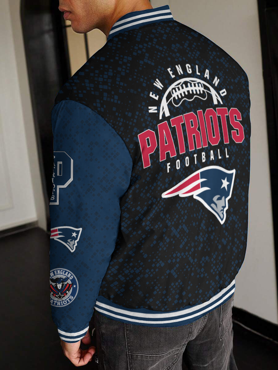 New England Patriots National Football League Varsity Jacket AZBTVJK000529