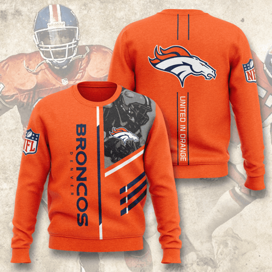 Denver Broncos 3D Sweatshirt