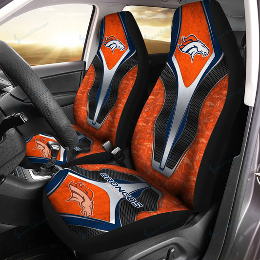 Denver Broncos Car Seat Covers BG33