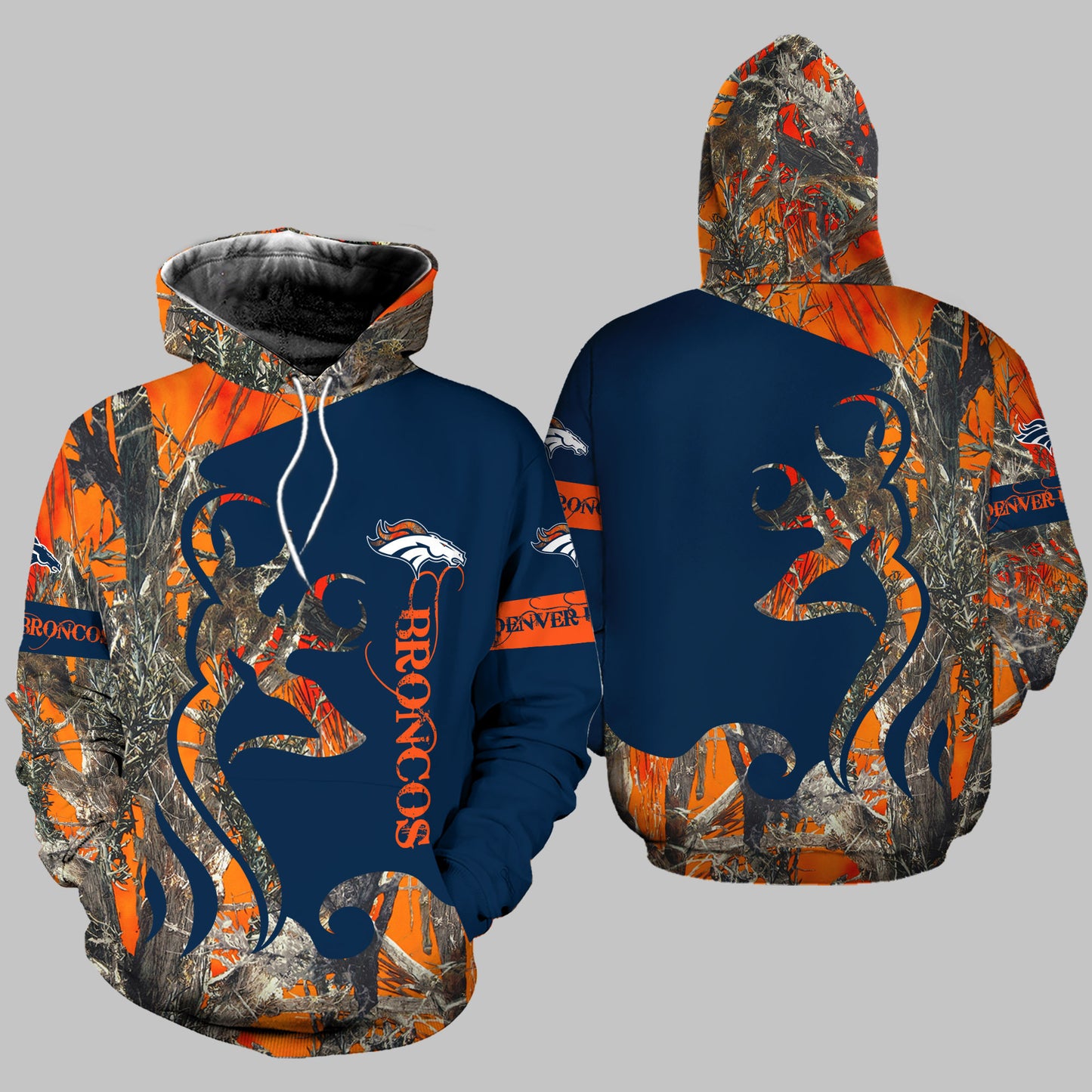 Denver Broncos Leggings And Hoodie BG41
