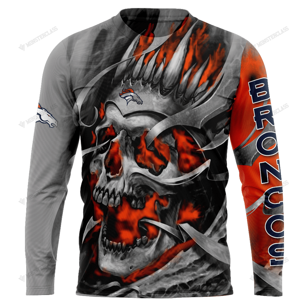 Denver Broncos Limited Edition All Over Print Hoodie Sweatshirt Zip Hoodie T shirt Unisex 915