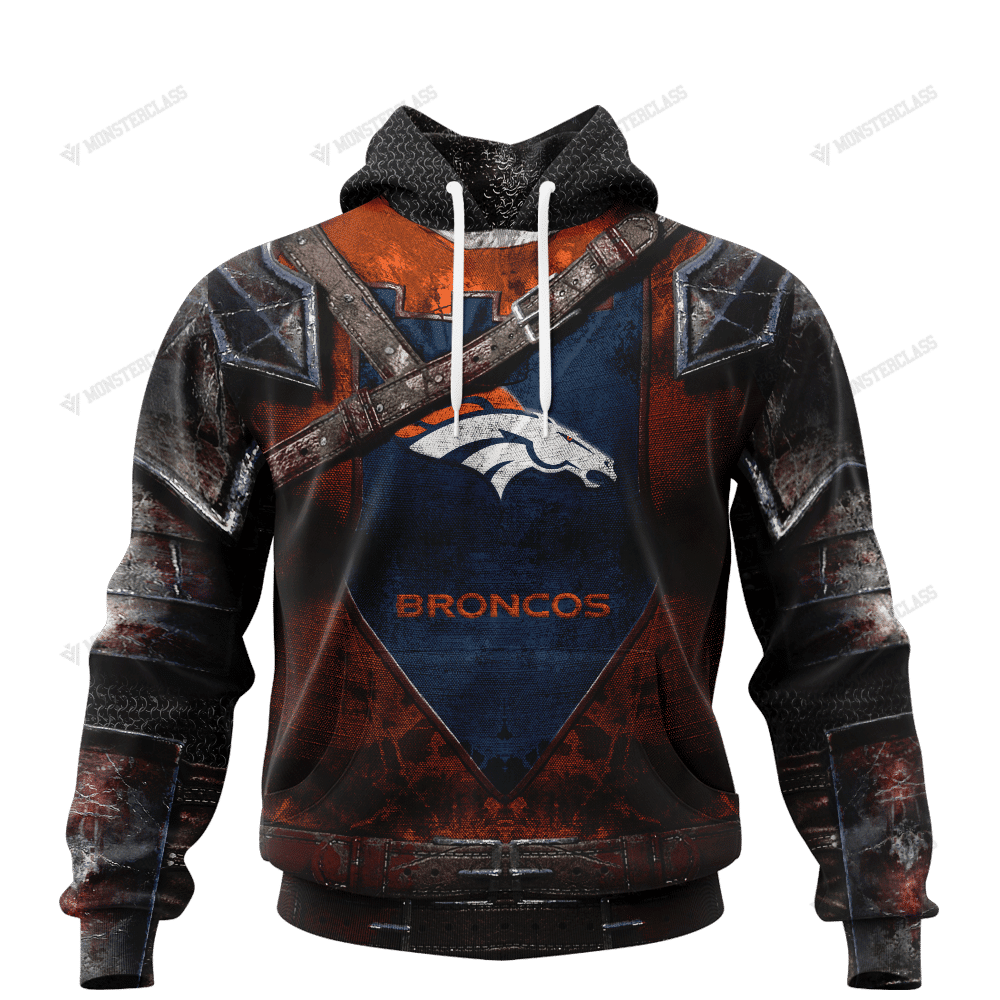 Denver Broncos Limited Edition All Over Print Hoodie Sweatshirt Zip Hoodie T shirt Unisex 958