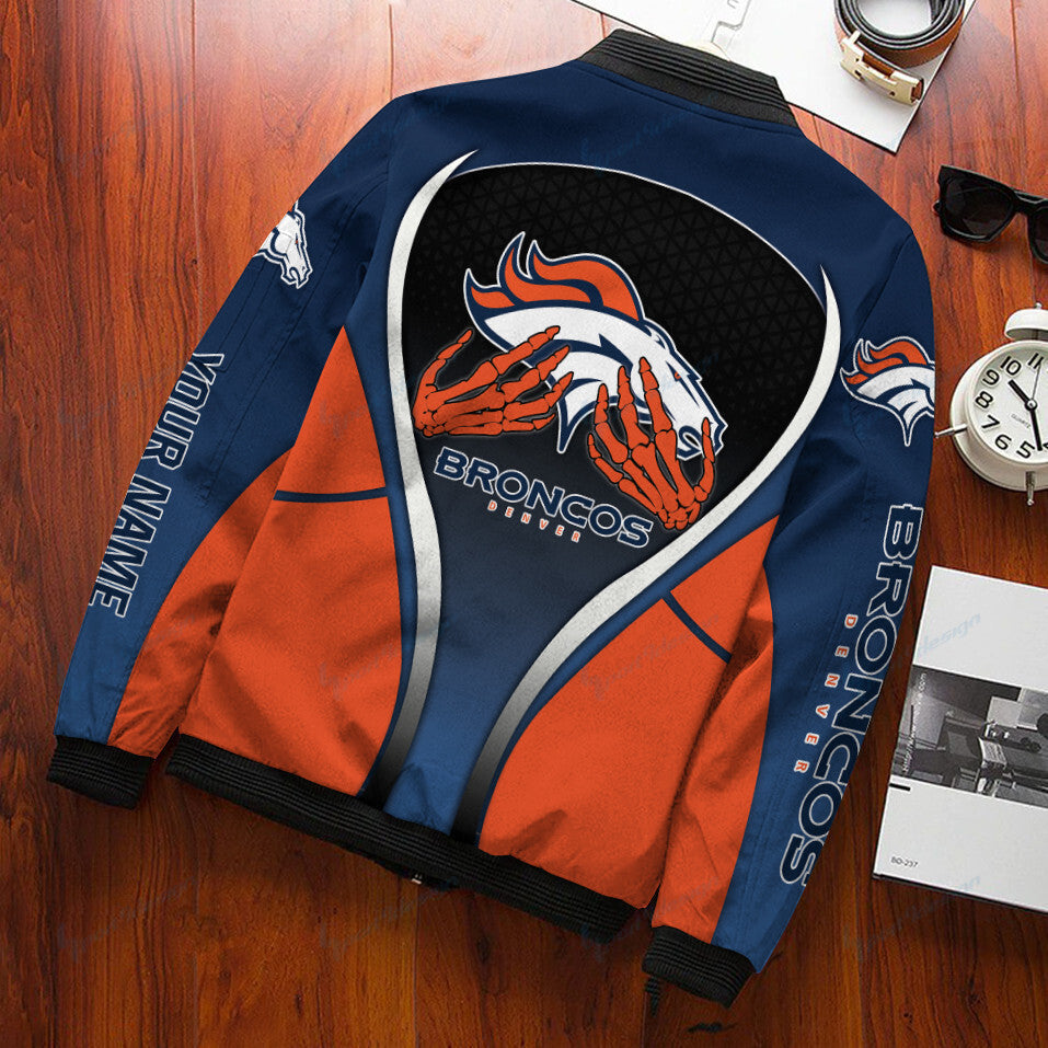 Denver Broncos Personalized Bomber Jacket BG393