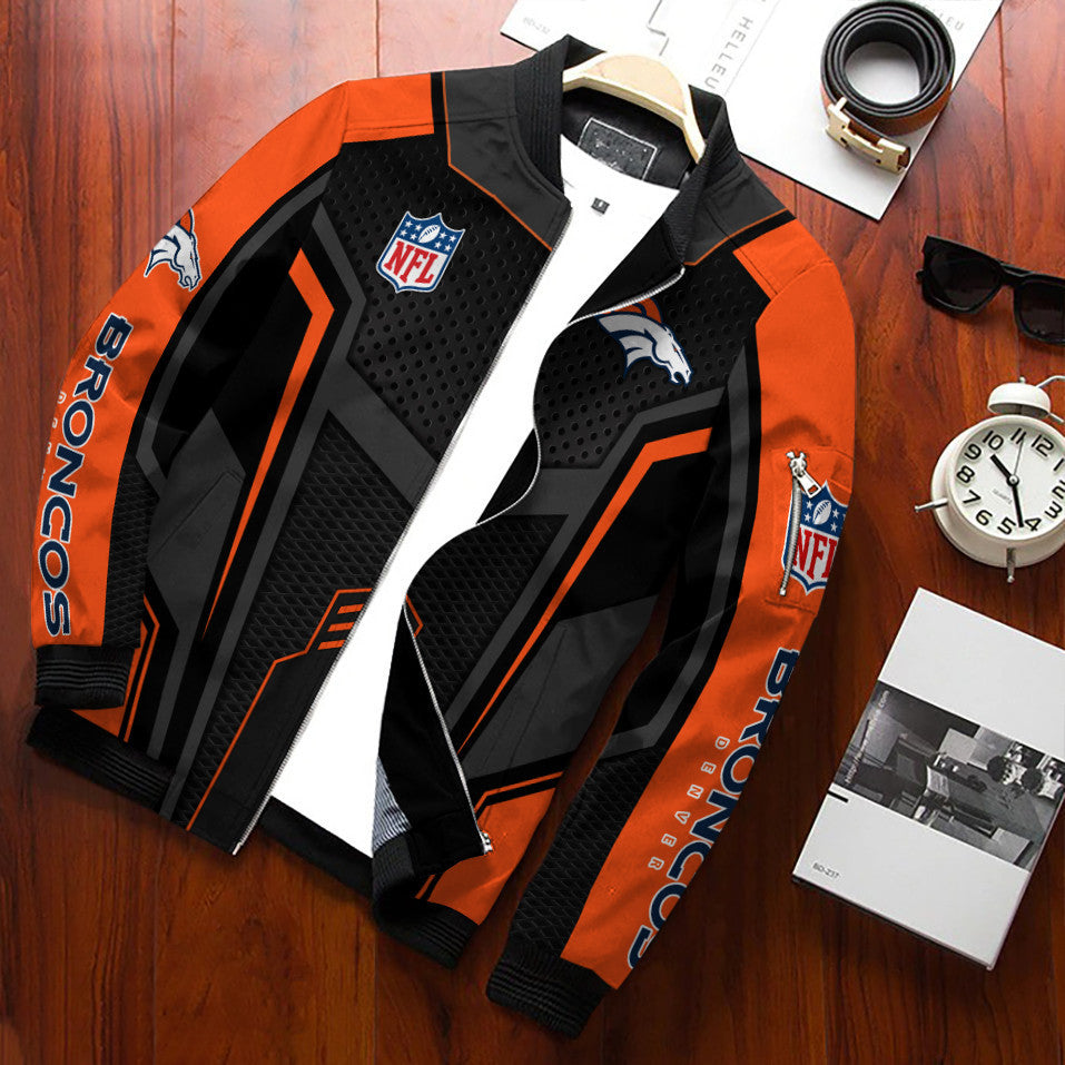 Denver Broncos Personalized Bomber Jacket BG60