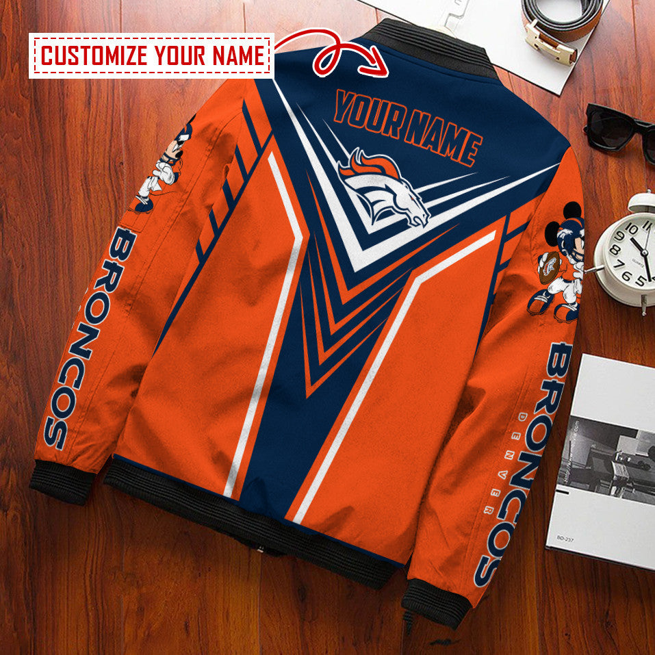 Denver Broncos Personalized Bomber Jacket BG705