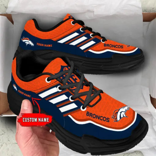 Denver Broncos Personalized Chunky Sneakers 03