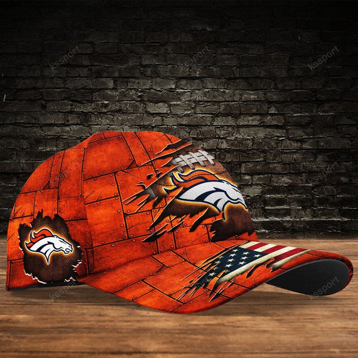 Denver Broncos Personalized Classic Cap BG217