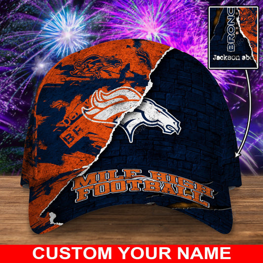 Denver Broncos Personalized Classic Cap BG824