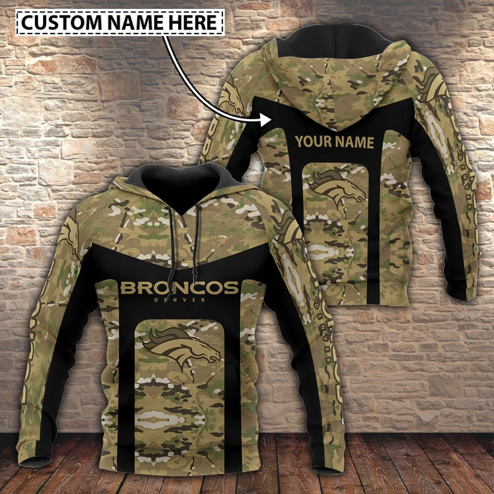 Denver Broncos Personalized Hoodie BB222