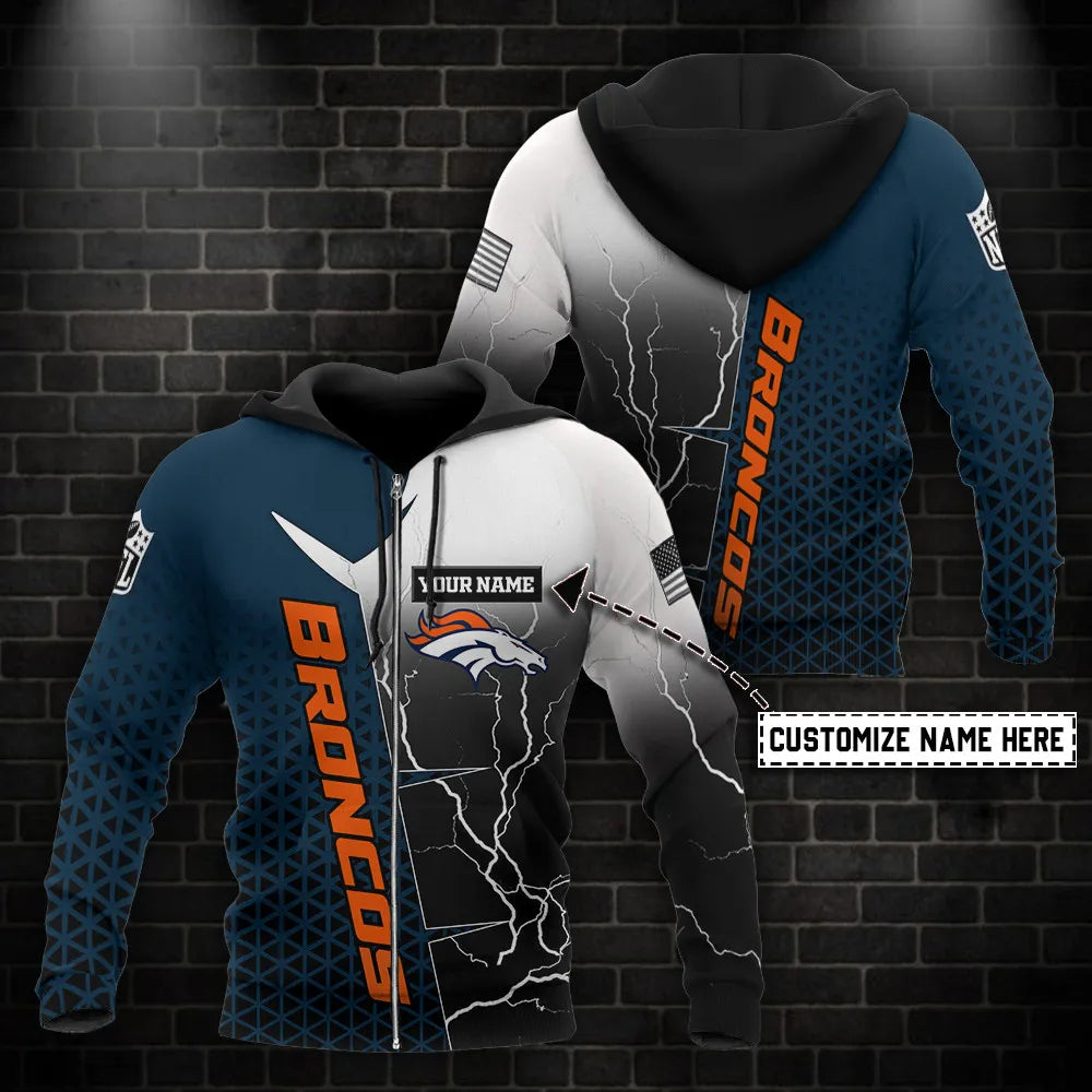 Denver Broncos Personalized Hoodie BB269