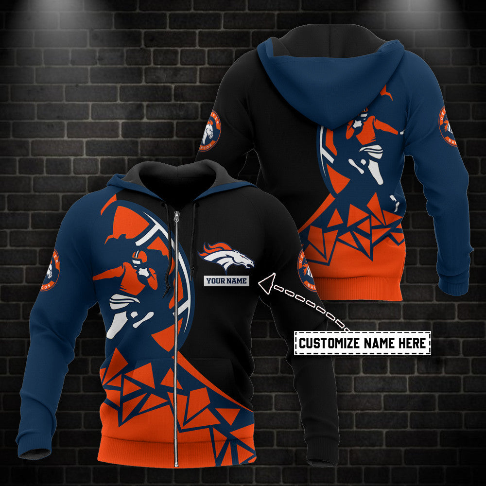Denver Broncos Personalized Hoodie BB354