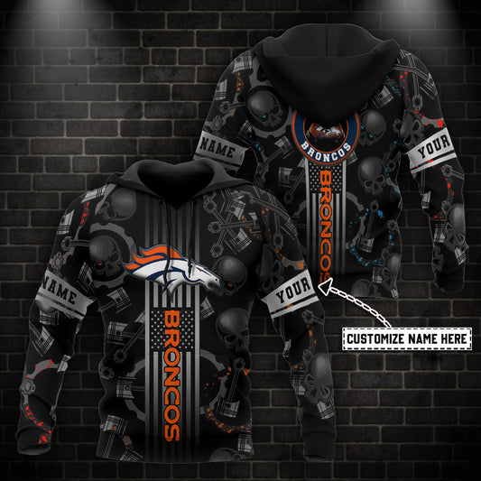 Denver Broncos Personalized Hoodie BB37