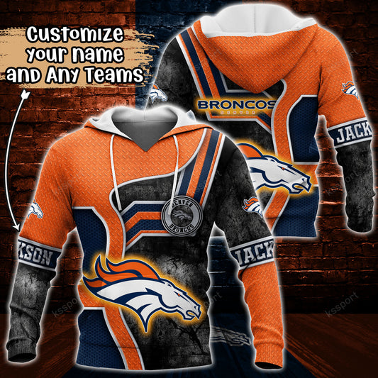 Denver Broncos Personalized Hoodie BG893